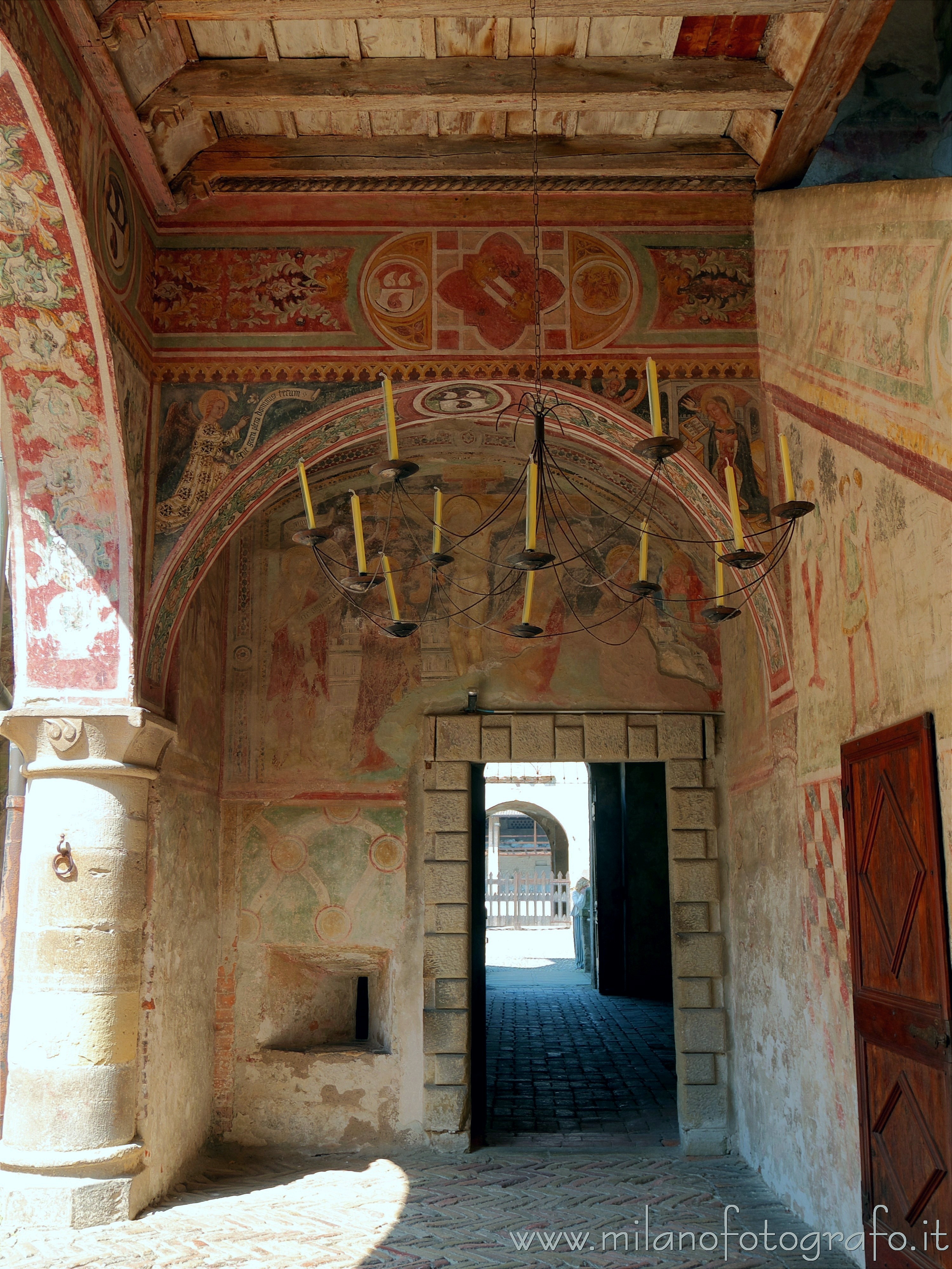 Cavernago (Bergamo, Italy) - Chapel of the Castle of Malpaga